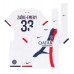 Maillot de foot Paris Saint-Germain Warren Zaire-Emery #33 Extérieur vêtements enfant 2024-25 Manches Courtes (+ pantalon court)